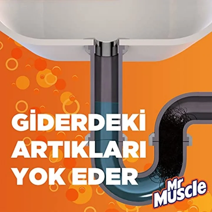 Banyo Tüm Boru Tipleri için Jel Lavabo Açıcı 1000 mL