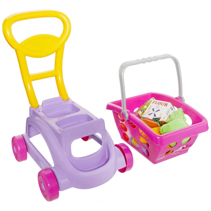 Barbie Sepetli Market Arabası