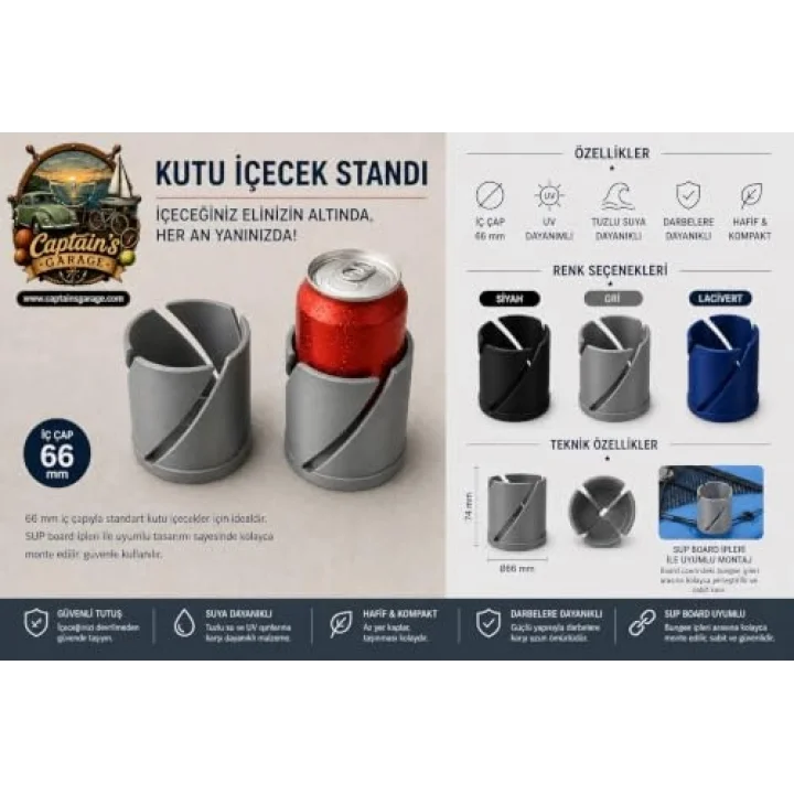 BARDAK TUTUCU - SUPBOARD & PADDLEBOARD BARDAK TUTUCU - KUTU İÇECEK STANDI