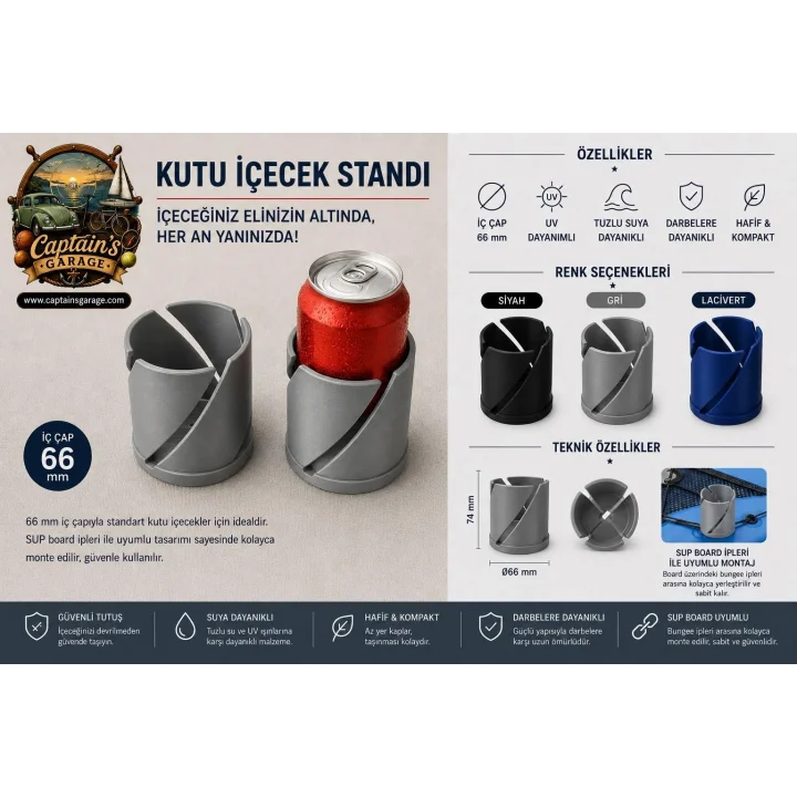 BARDAK TUTUCU - SUPBOARD & PADDLEBOARD BARDAK TUTUCU - KUTU İÇECEK STANDI