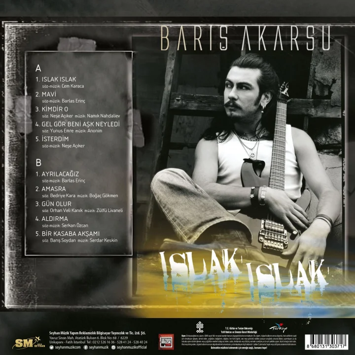 Barış Akarsu Islak Islak Plak LP