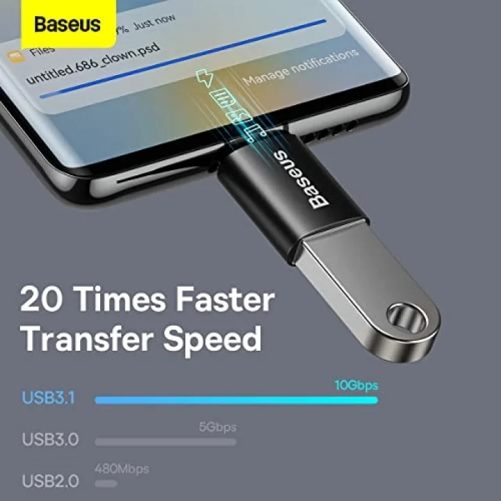 Baseus Ingenuity Type-C to USB 3.1 Çevirici
