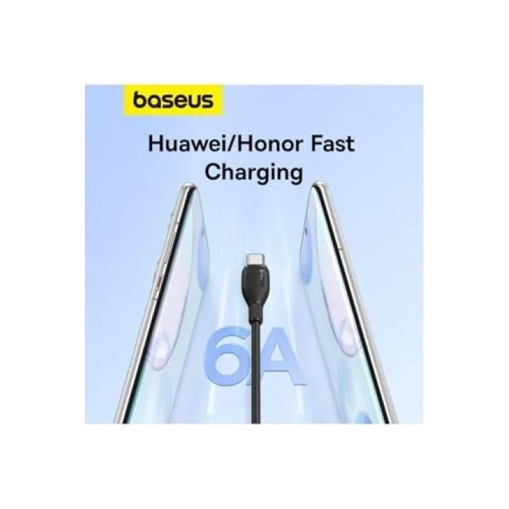 Baseus Pudding Hızlı Şarj Özellikli Type-C to Type-C 100W Kablo 1.2m