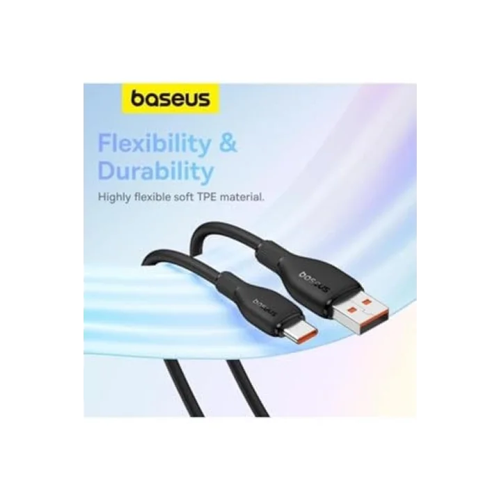 Baseus Pudding Hızlı Şarj Özellikli Type-C to Type-C 100W Kablo 1.2m