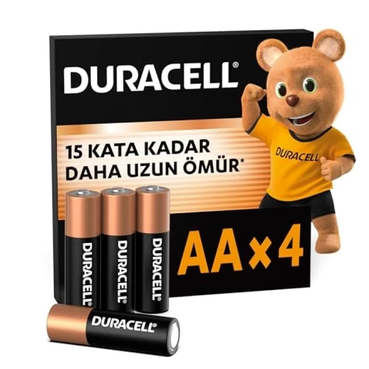 BASIC AA Alkalin Kalem Pil (4lü Paket) – 1,5V
