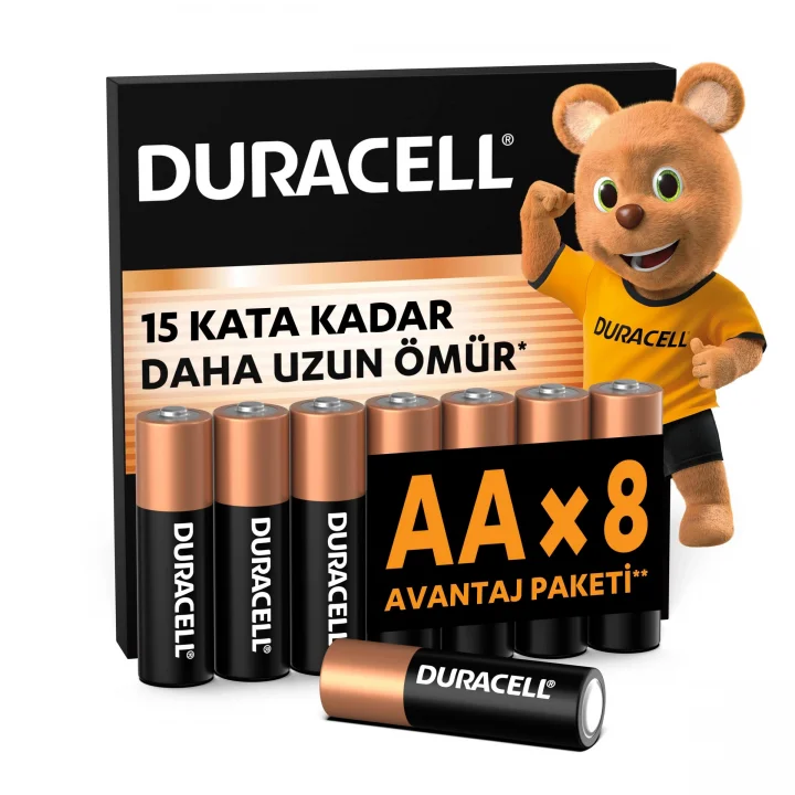 BASIC AA Alkalin Kalem Pil (8’li paket) – 1,5V