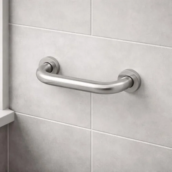 Basic Tutunma Barı 30 cm Paslanmaz Çelik 32 mm Banyo Engelli Tutamağı
