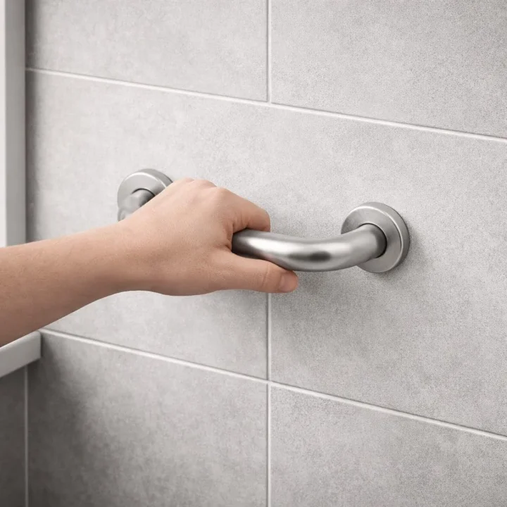 Basic Tutunma Barı 30 cm Paslanmaz Çelik 32 mm Banyo Engelli Tutamağı