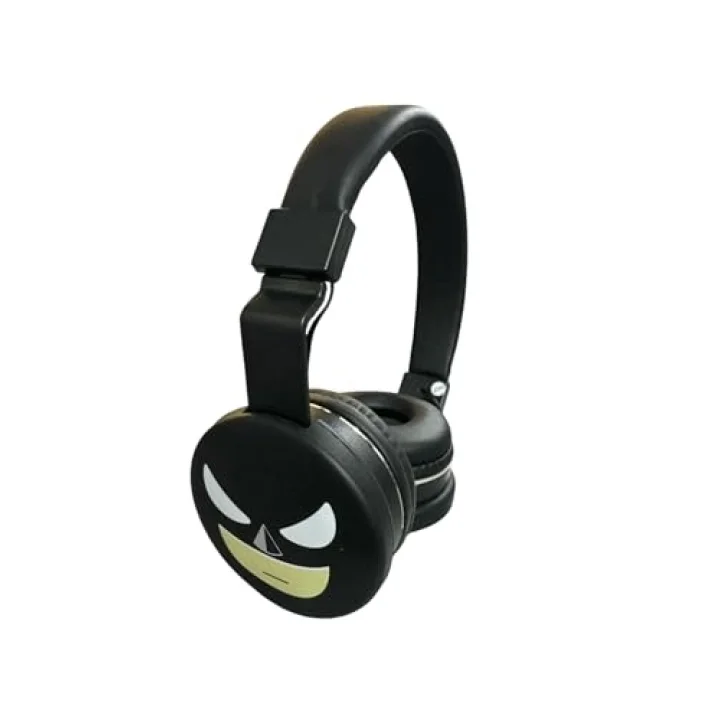 Batman Kablosuz Bluetooth Katlanabilir Kulaküstü Kulaklık Siyah