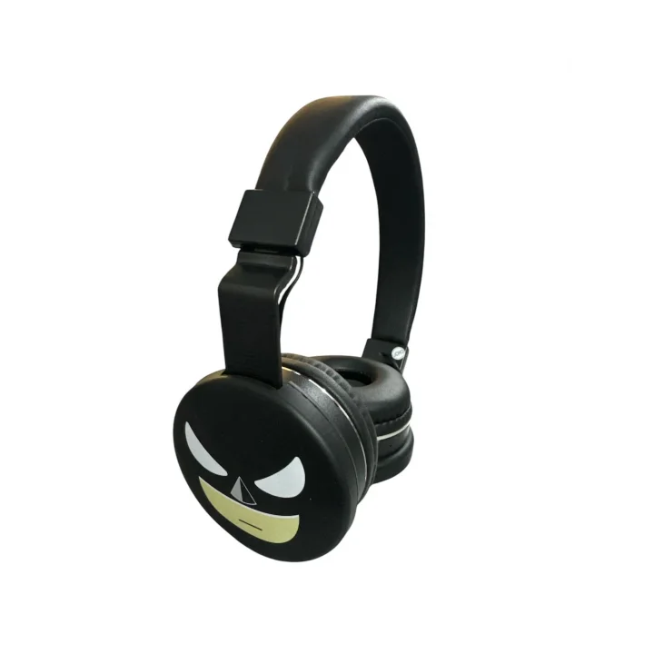 Batman Kablosuz Bluetooth Katlanabilir Kulaküstü Kulaklık Siyah
