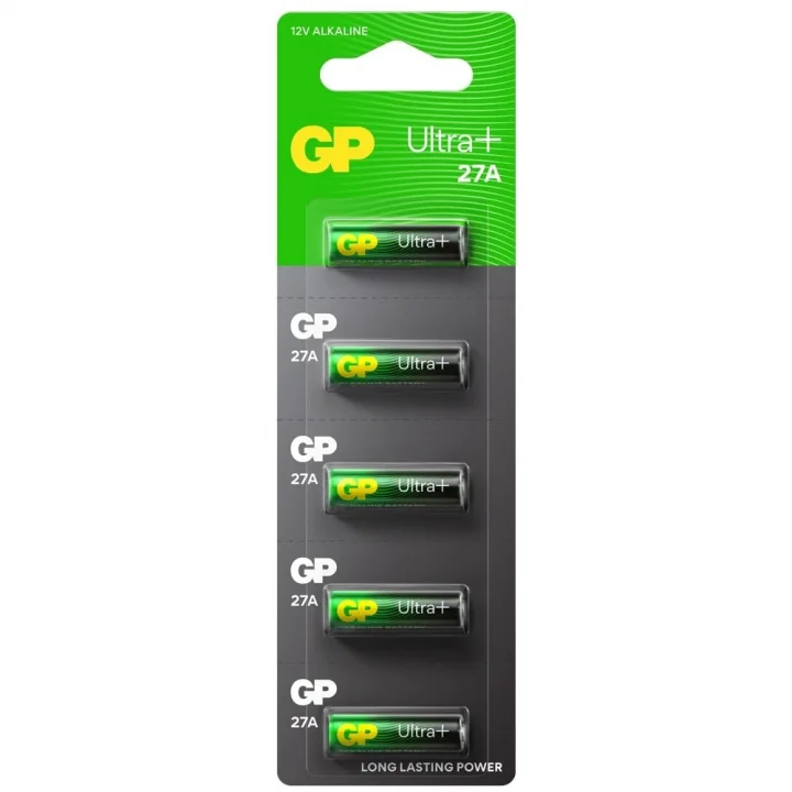 Batteries 27A Ultra Plus 27A/Mn27 Boy Pil, 12 Volt, 5li Kart