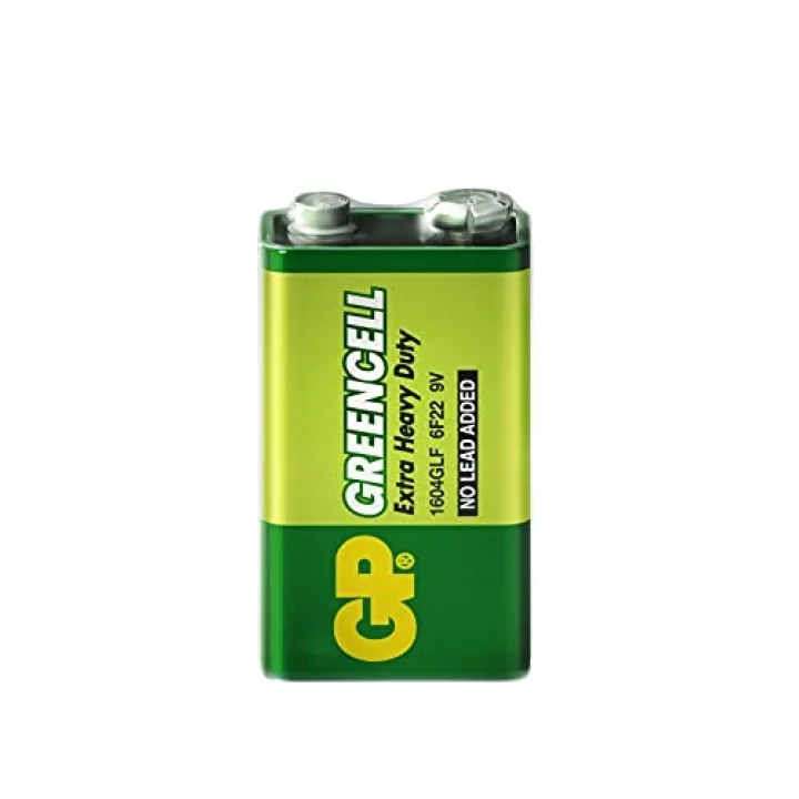 Batteries Gp1604G Greencell 6F22/1222/9V Pil, 9 Volt, 10Lu Kutu