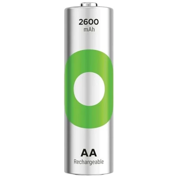 Batteries ReCyko 2600 AA Kalem Ni-MH Şarjlı Pil, 1.2 Volt, 4lü Kart