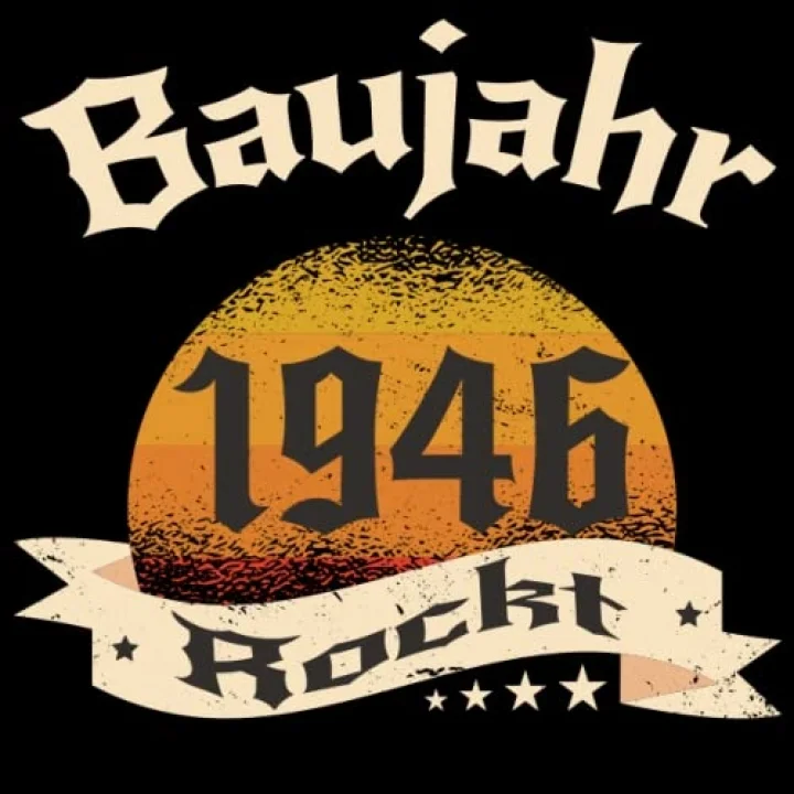 Baujahr 1946 Rockt: Cooles Geschenk zum 77. Geburtstag Geburtstagsparty Gästebuch Eintragen von Wünschen und Sprüchen lustig 1946 geboren | Baujahr Rockt (German Edition)