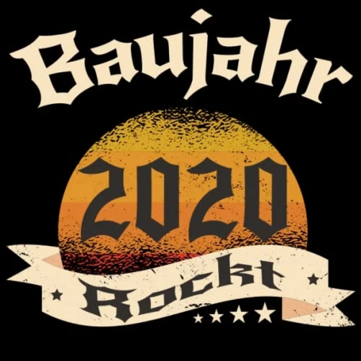 Baujahr 2020 Rockt: Cooles Geschenk zum 3. Geburtstag Geburtstagsparty Gästebuch Eintragen von Wünschen und Sprüchen lustig 2020 geboren | Baujahr Rockt