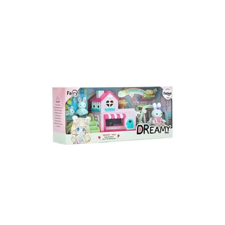 Bay Dreamy Mi̇ni̇ Tavşan Kaydıraklı Park Oyun Seti̇