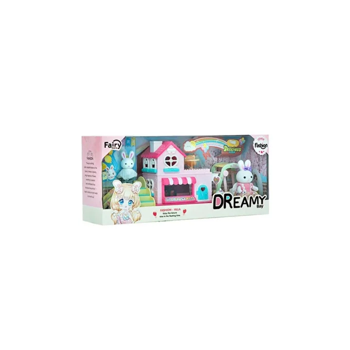 Bay Dreamy Mi̇ni̇ Tavşan Kaydıraklı Park Oyun Seti̇