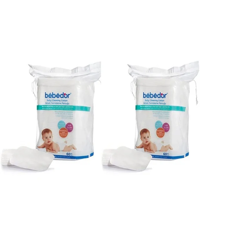 Bebedor B-631 Bebek Temizleme Pamuğu 2 Li Paket