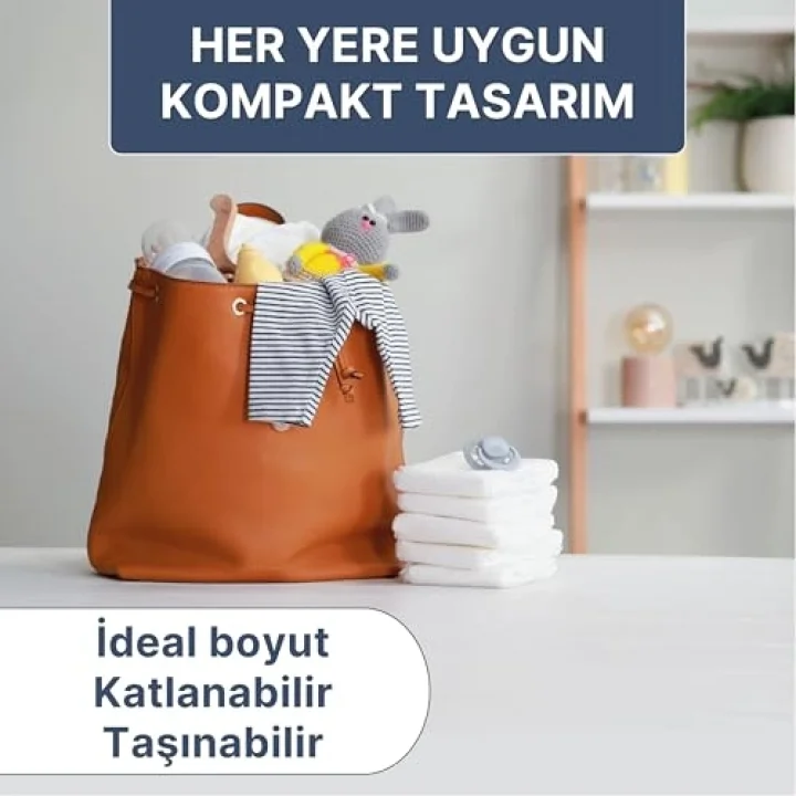 Bebek Bakım Örtüsü 60x60 cm 10 Adet – Alt Açma Bezi, Emici Örtü