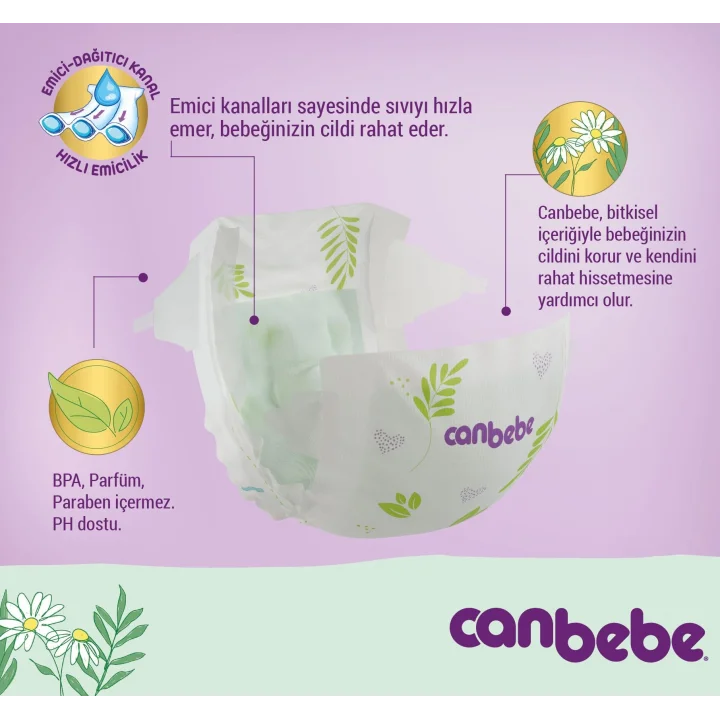 Bebek Bezi 7 Beden (17+ kg) 52 Adet