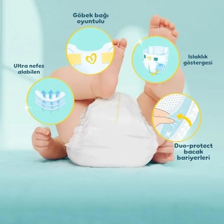 Bebek Bezi Premium Care 0 Numara 30 Adet