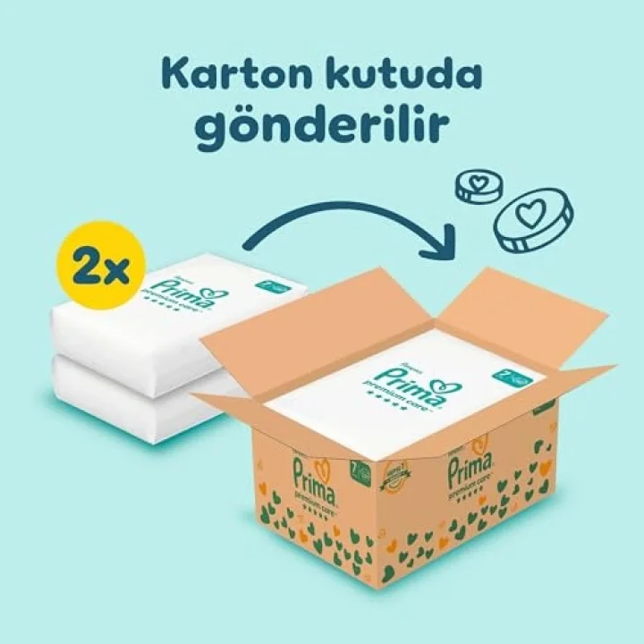 Bebek Bezi Premium Care 7 Numara 80 Adet Aylık Fırsat Paketi
