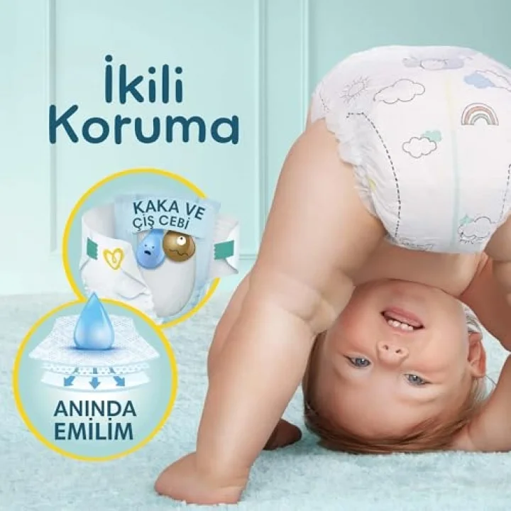 Bebek Bezi Premium Care 7 Numara 80 Adet Aylık Fırsat Paketi