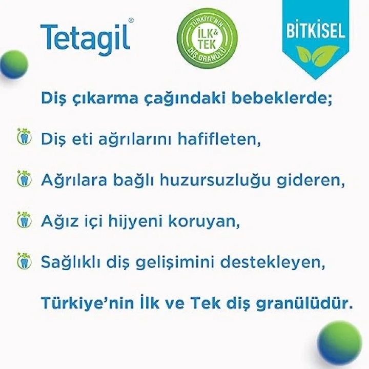 Bebek Diş Çıkarma Granülü 36 Saşe