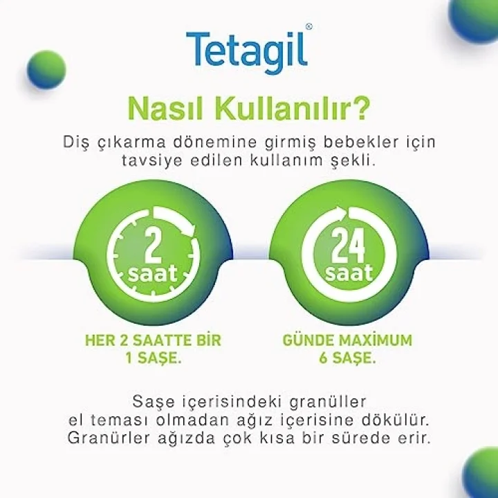 Bebek Diş Çıkarma Granülü 36 Saşe