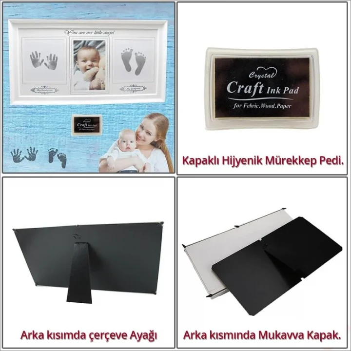 Bebek El ve Ayak İzi Çerçevesi
