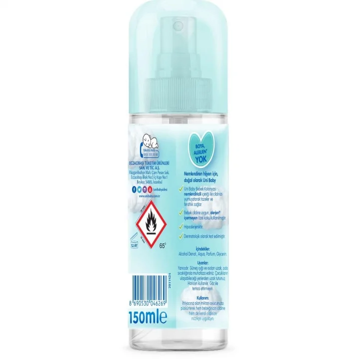 Bebek Kolonyası 150 ml Bebeksi Kokular