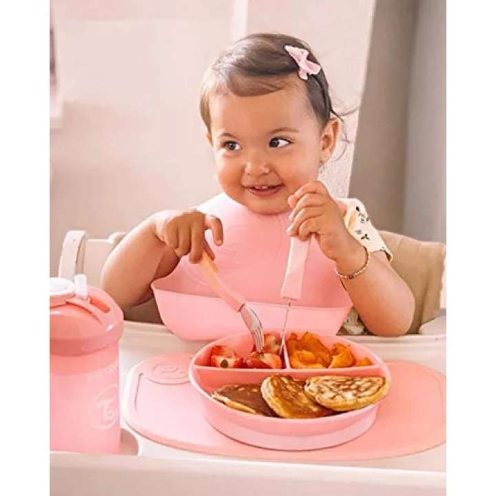 Bebek Önlüğü 2’li Paket, Mavi Yeşil (4 Ay+)