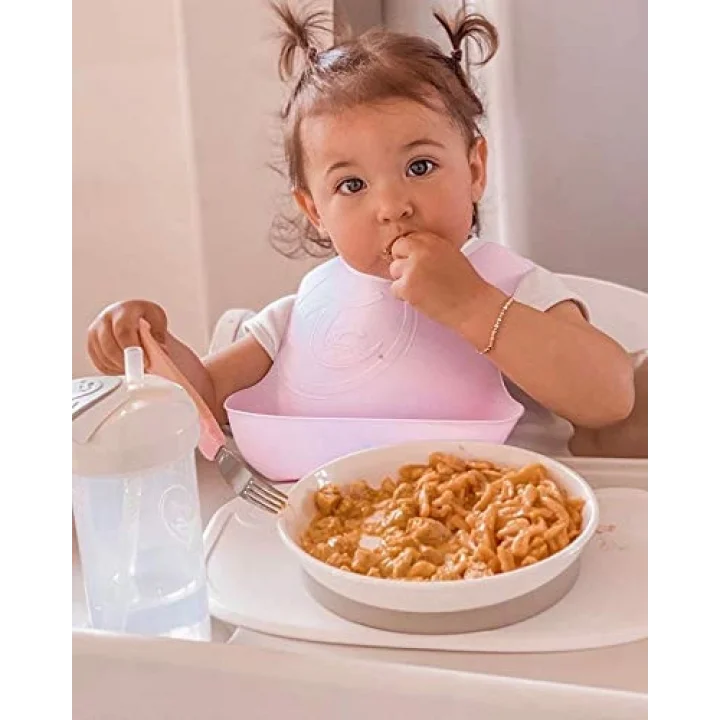 Bebek Önlüğü 2’li Paket, Mavi Yeşil (4 Ay+)