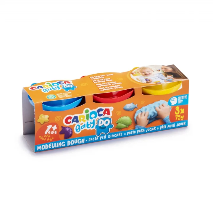 Bebek Oyun Hamuru 3 Renk X 75 Gr 1+ Yaş
