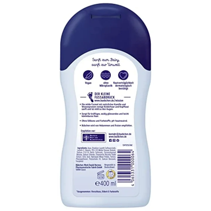 Bebek Şampuanı 400ml (Kinder Shampoo) 7613034698438