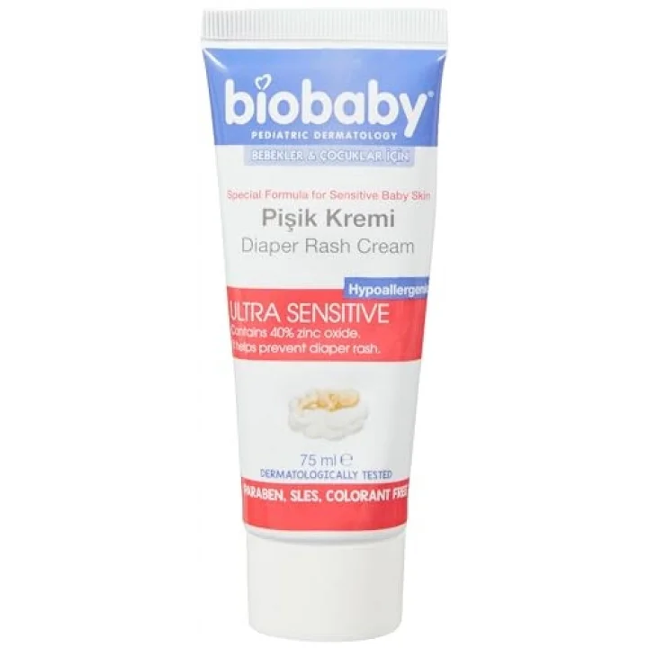 Bebekler ve Çocuklar için Pişik Kremi (75 ml)