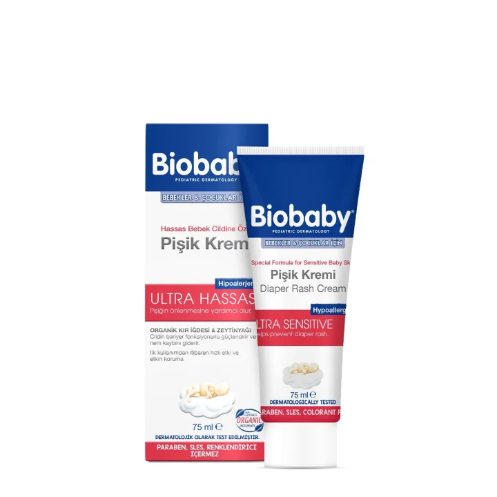 Bebekler ve Çocuklar için Pişik Kremi (75 ml)