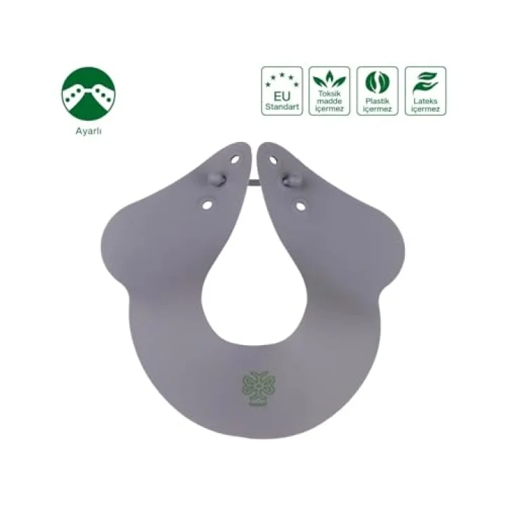 Been Silicone Baby Shower Cap Bath Visor - Silikon Banyo Siperliği, Gri