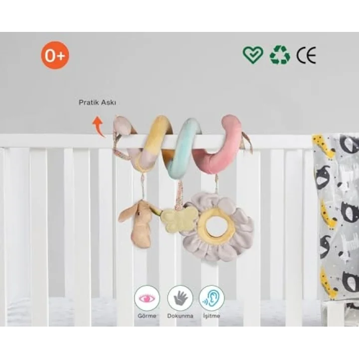 Been Spiral Stroller Toy - Spiral Puset Oyuncağı
