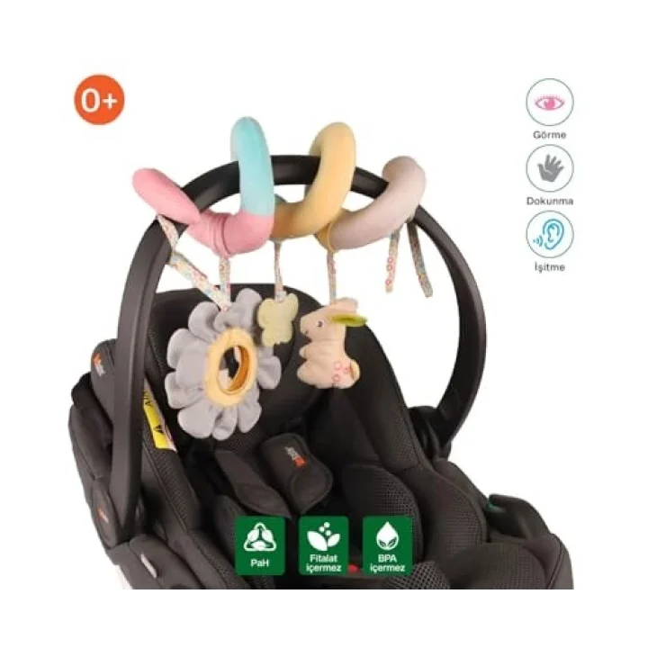 Been Spiral Stroller Toy - Spiral Puset Oyuncağı