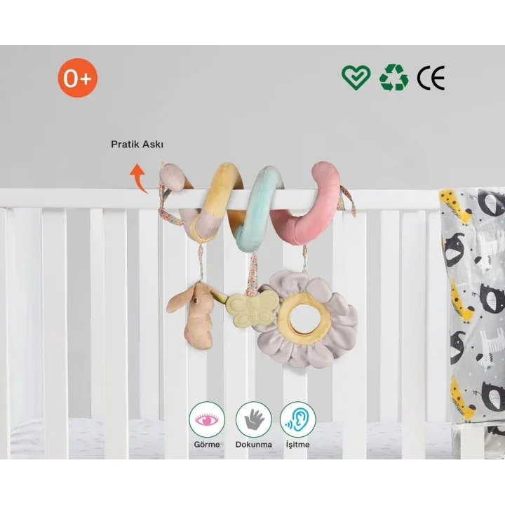 Been Spiral Stroller Toy - Spiral Puset Oyuncağı