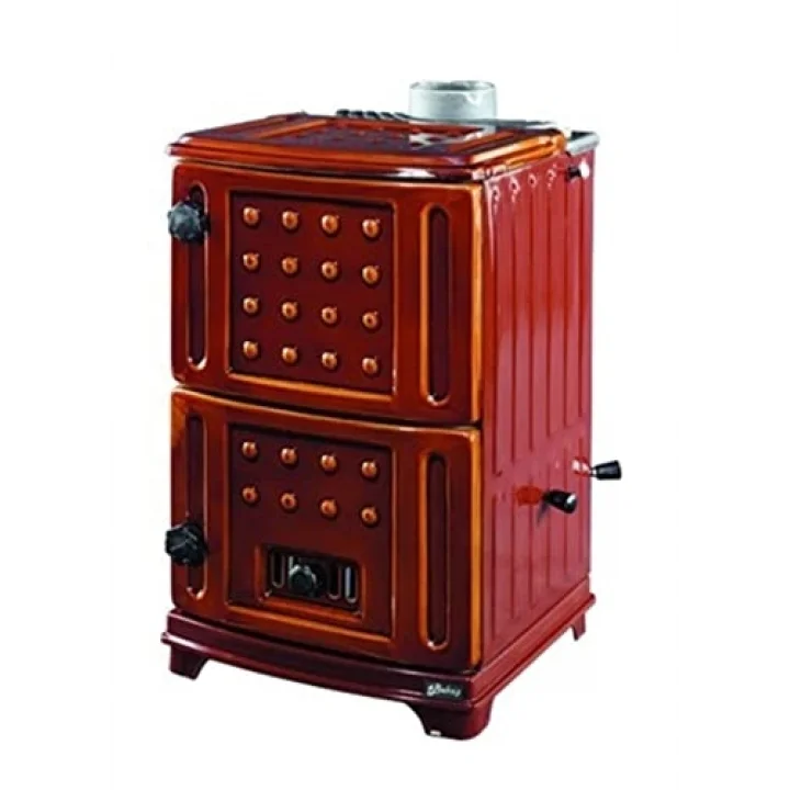 BEKAŞ 913 SOBA ÇİFT KAPAKLI DÖKÜM TURBO SOBA ATEŞ TUĞLALI
