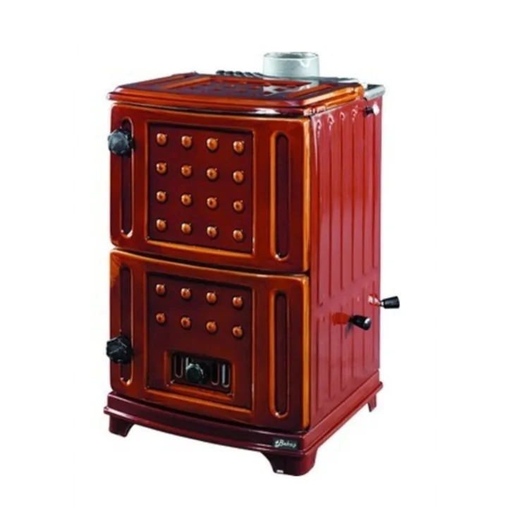 BEKAŞ 913 SOBA ÇİFT KAPAKLI DÖKÜM TURBO SOBA ATEŞ TUĞLALI