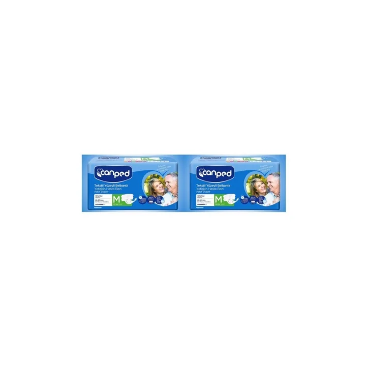 Belbantlı Tekstil Hasta Bezi Orta Boy(M) 30Lu 2Paket 60Adt