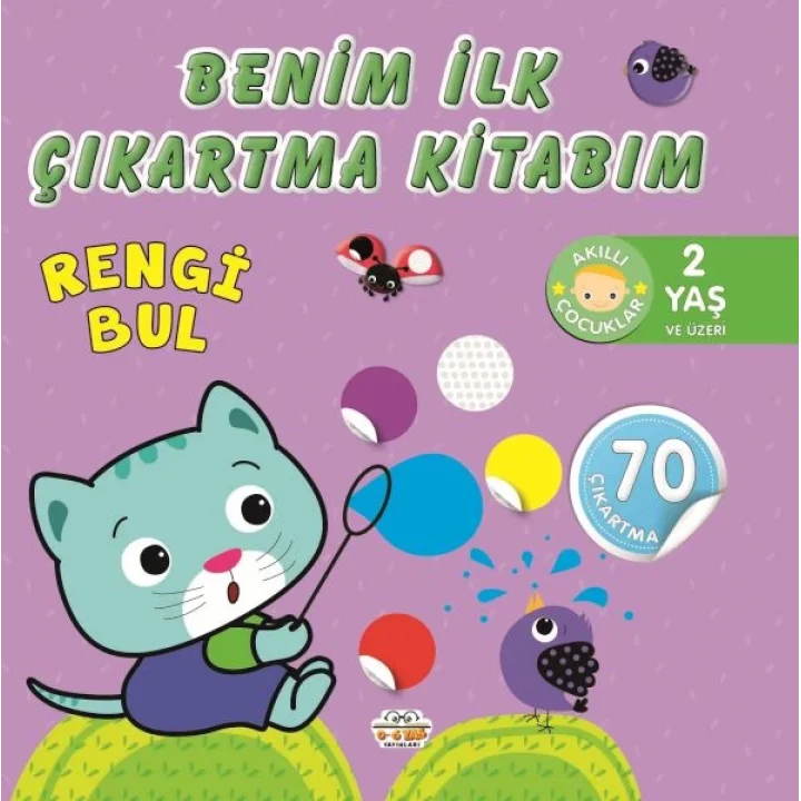 Benim İlk Çıkartma Kitabım Rengi Bul