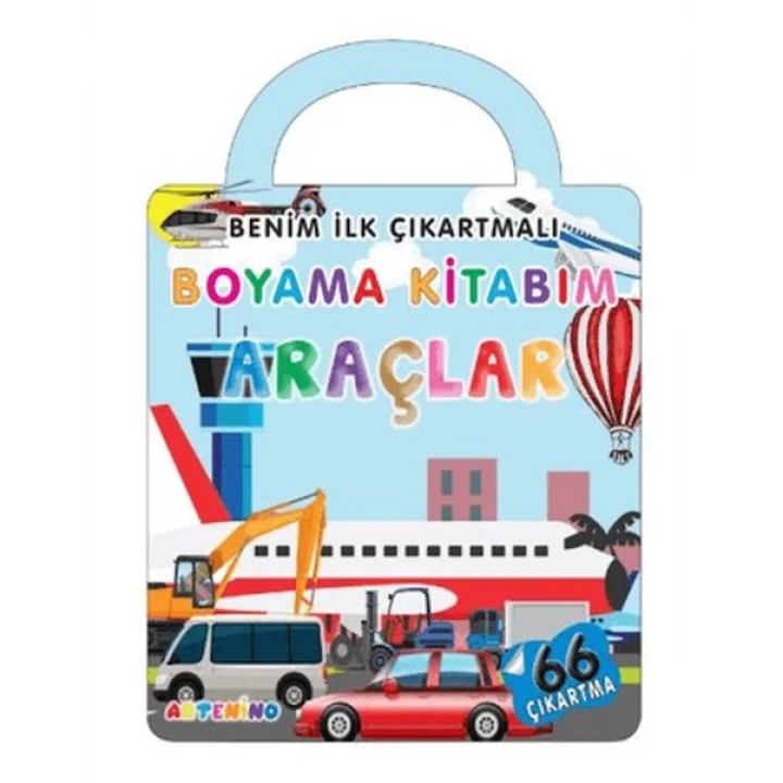 Benim İlk Çıkartmalı Boyama Kitabım - Araçlar