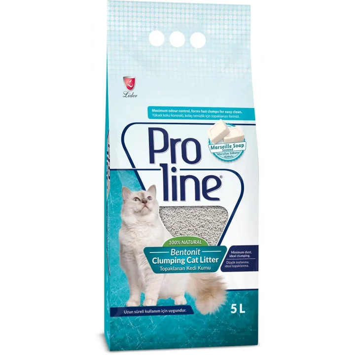 Bentonit Sabun Kokulu Kedi Kumu, 5 L