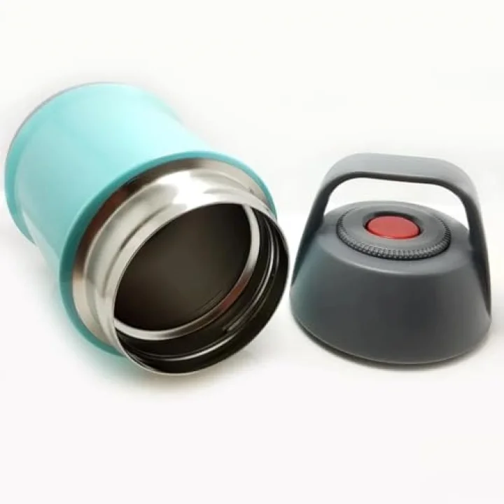 Bentopia Paslanmaz Çelik Yemek Termosu - 450 ml- Bebek Mama Saklama Termosu (Mavi)