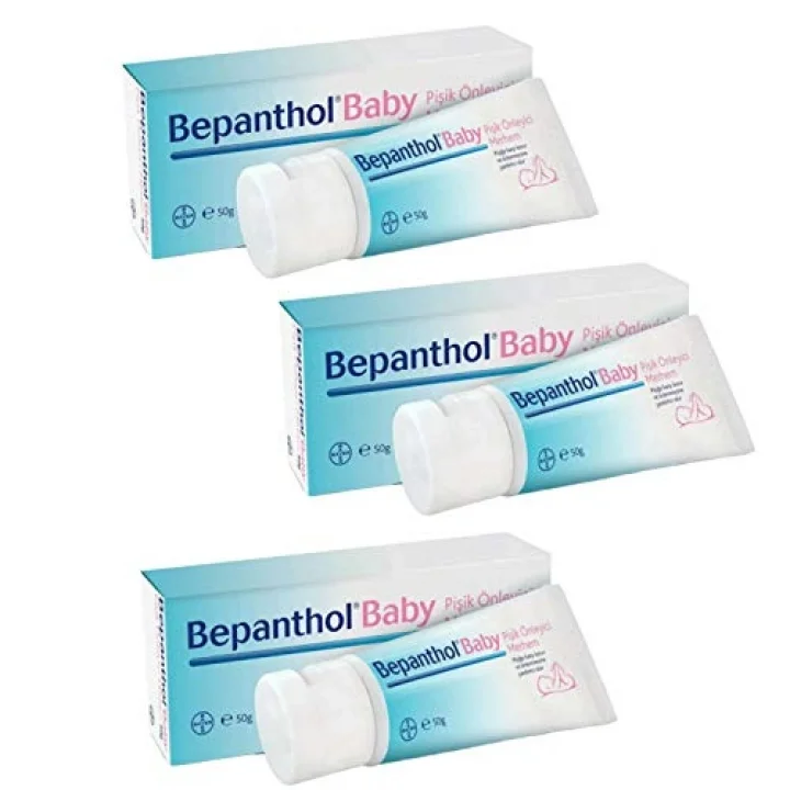BEPANTHOL Baby Pişik Önleyici Merhem 50 gr 3 Adet P01744