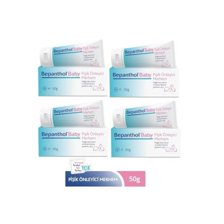 BEPANTHOL Baby Pişik Önleyici Merhem 50 gr 4 Adet P01740
